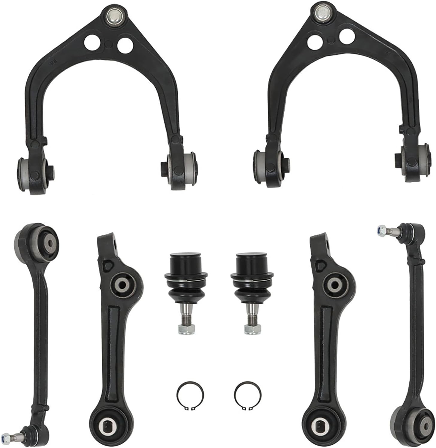labwork 8pc Front Upper Lower Control Arms Suspension Kit Replacement for