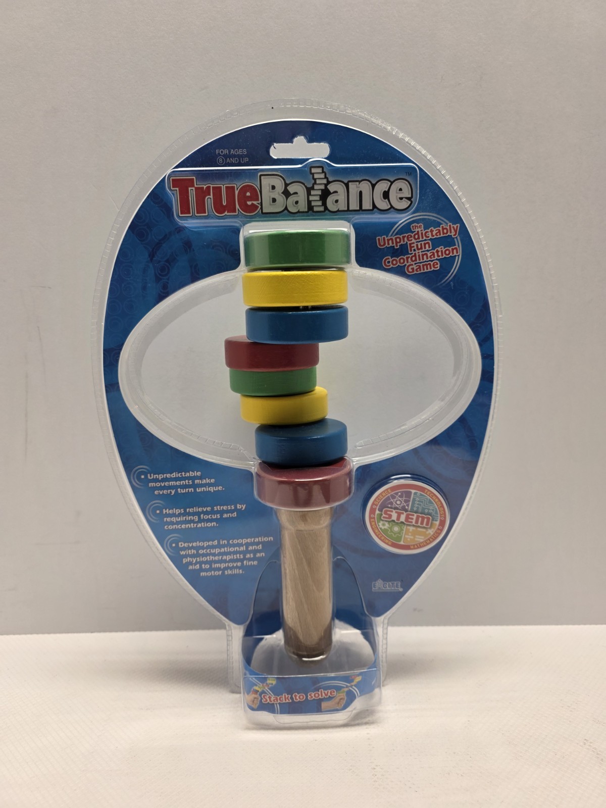 TrueBalance Wooden Balance Game STEM Toy Fine Motor Skills Sealed New