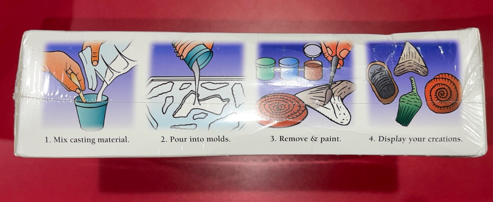 Eyewitness Kit Fossilworks Skullduggery Perfect Casting Paint Activity Toy NEW