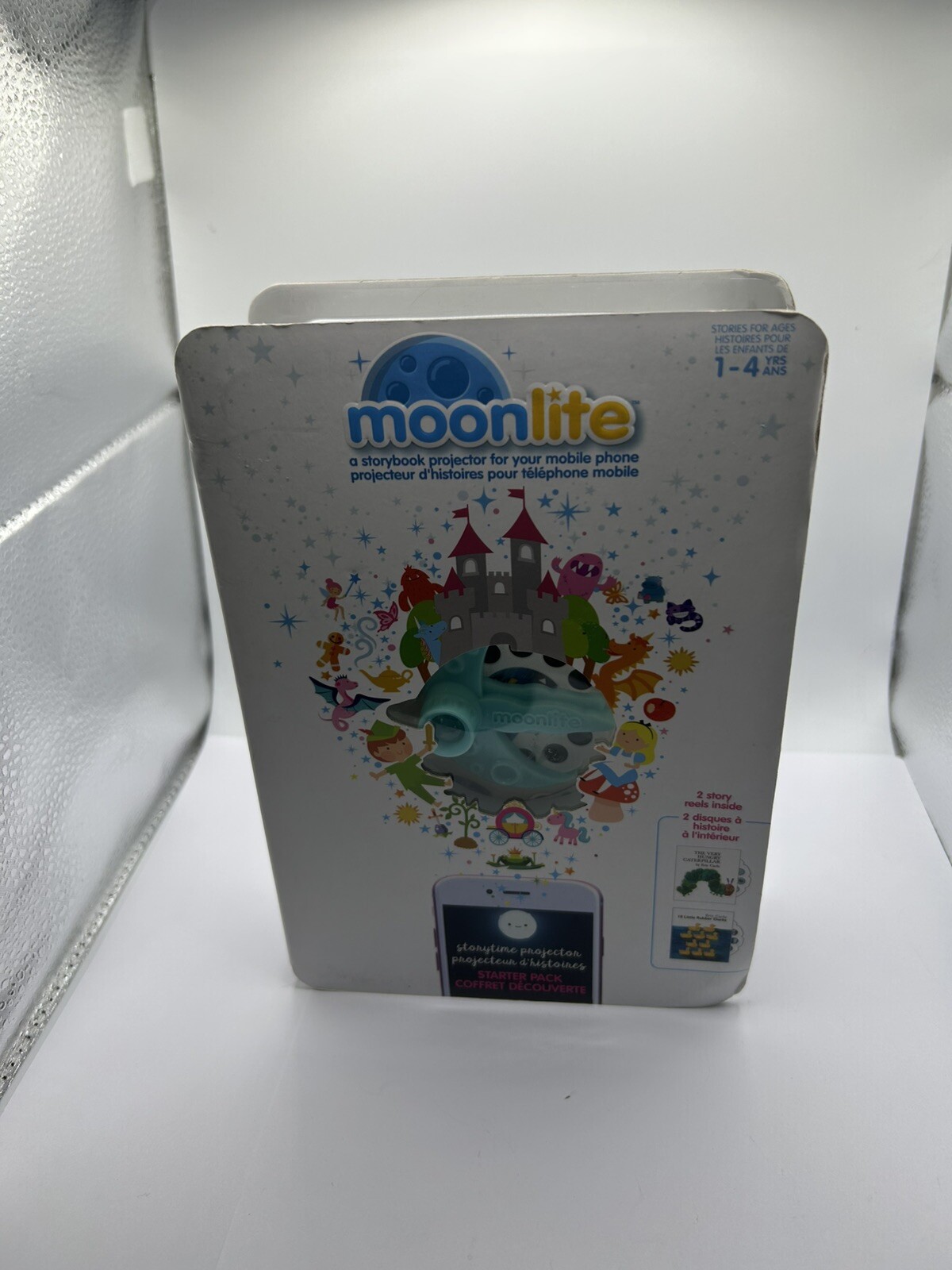 Moonlite Projector Eric Carle Starter 2 Pack Very Hungry Caterpillar &DUCKS