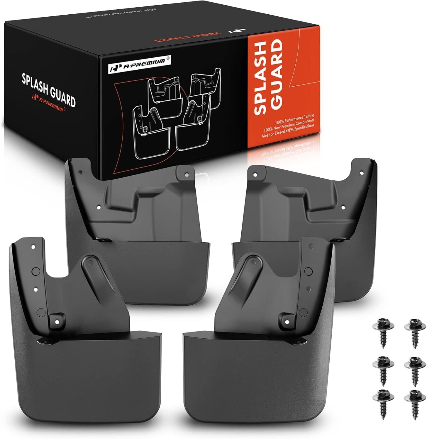 A-Premium Mud Flaps Compatible with Toyota Tundra 2022 2023 2024 2025 2026, Spla