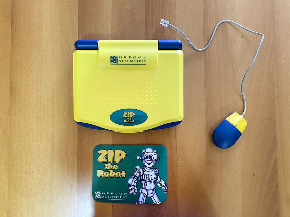 Zip the Robot Educational Computer Oregon Scientific 50 Activities Educational Games