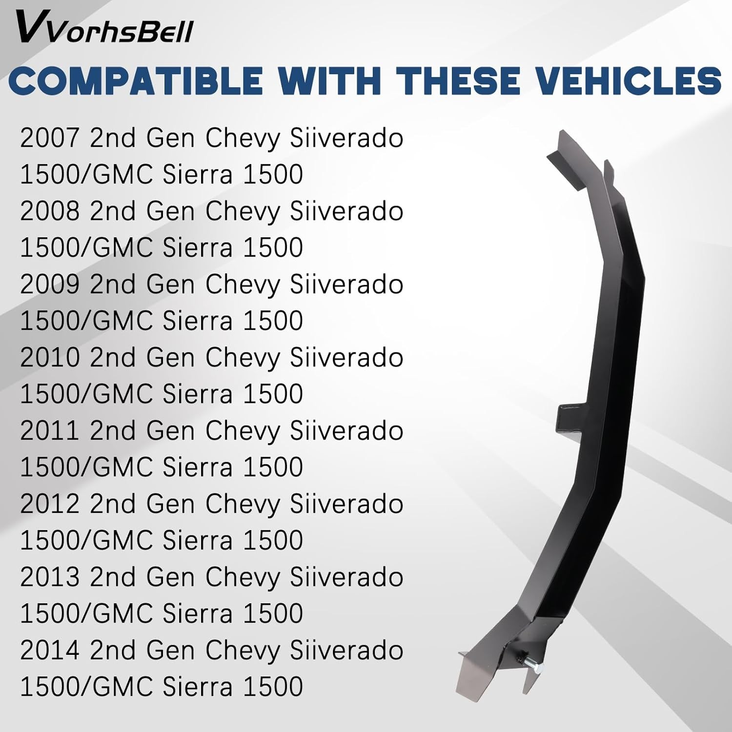 Rear Upper Shock Mount Crossmember for Chevy Silverado 1500